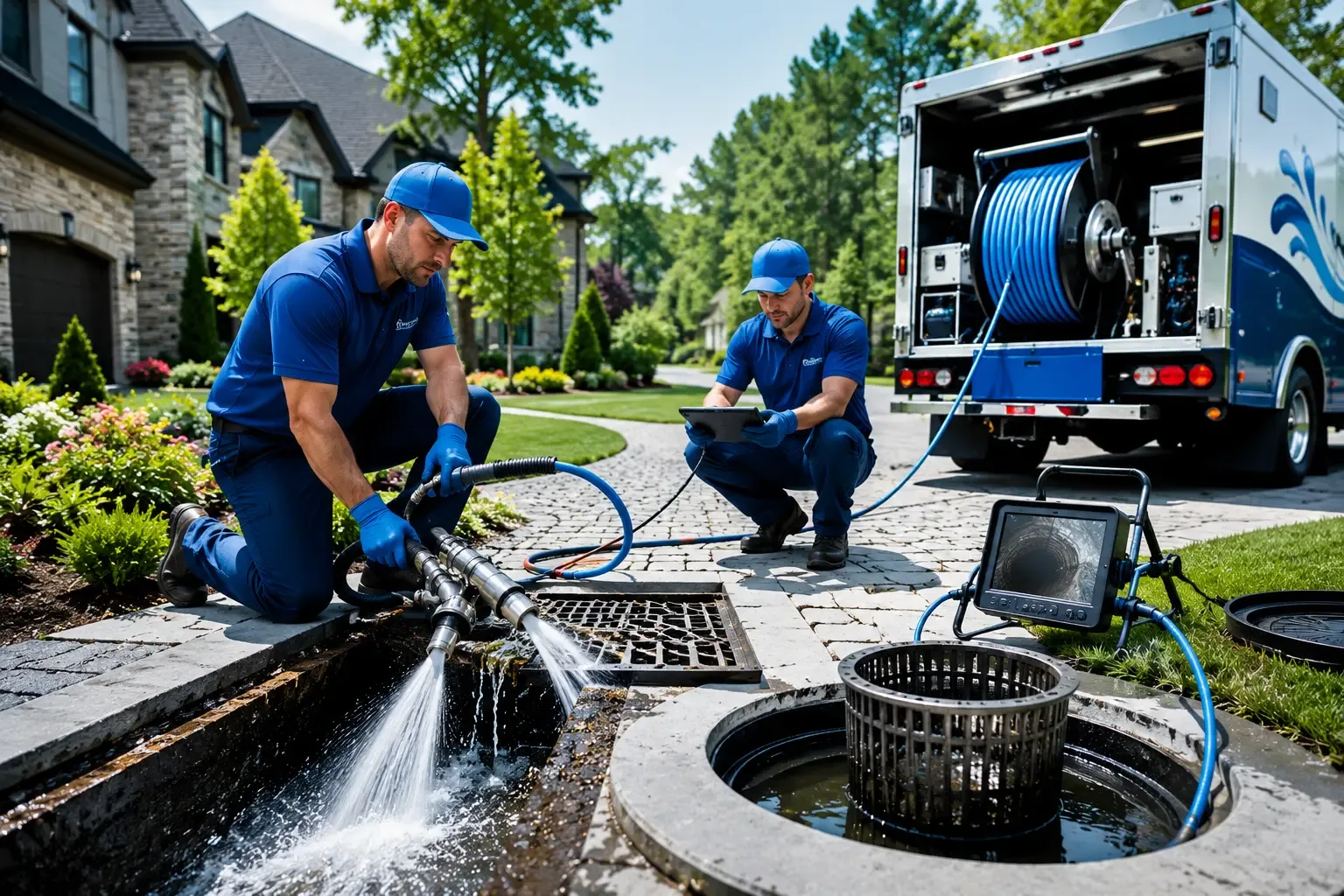 Local outdoor drain cleaning professionals in Garrison, MN